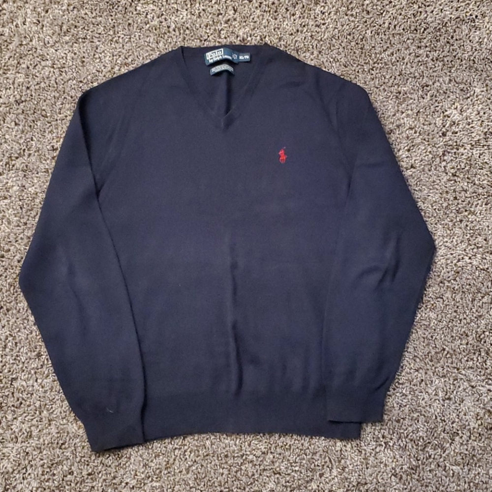 Polo V neck sweater